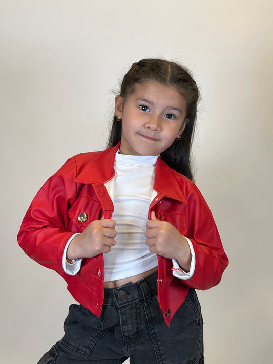 Chaqueta engomada red