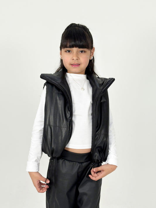 Chaleco Puffer Engomado