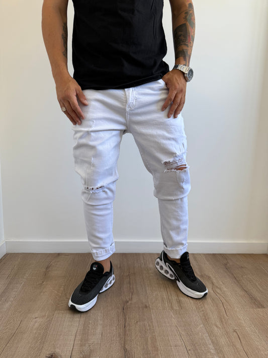 jean skinny White