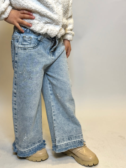 Jean little star bebe