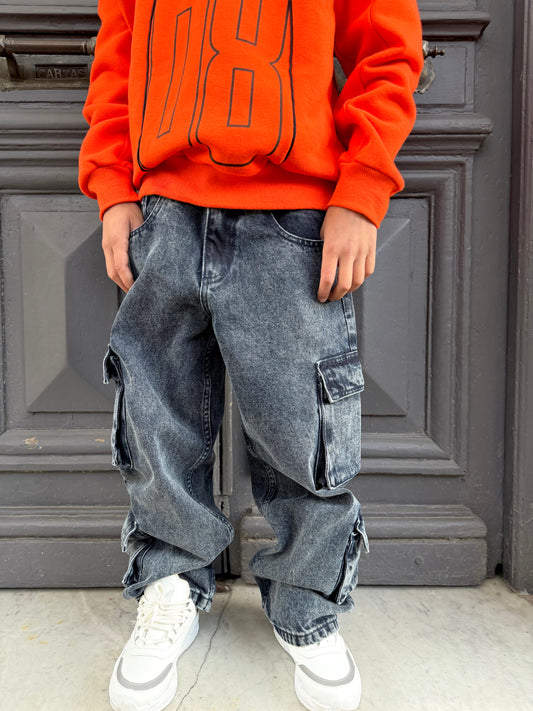 Cargo Baggy Dark blue