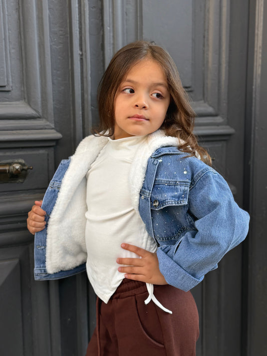 Campera Corderito Brill