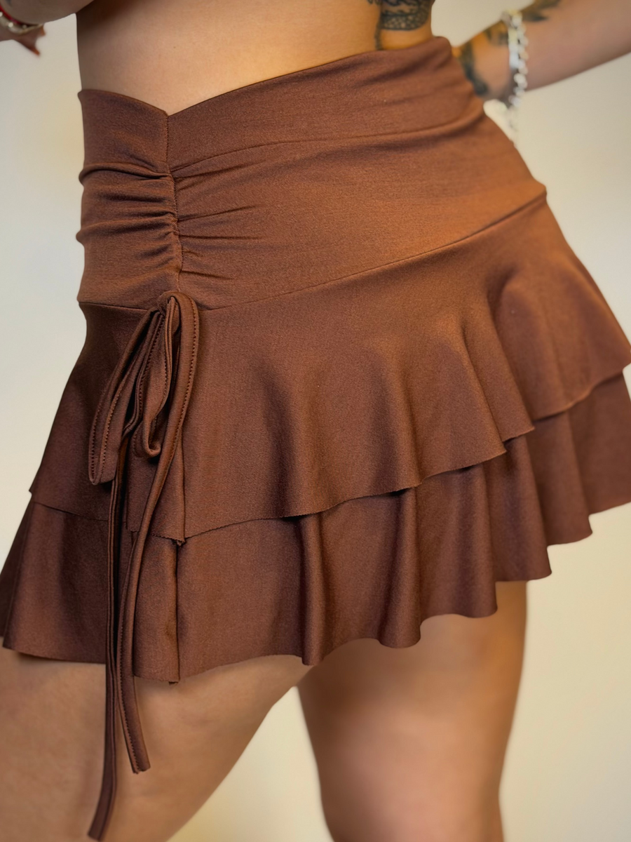 Pollera Hinata Chocolate