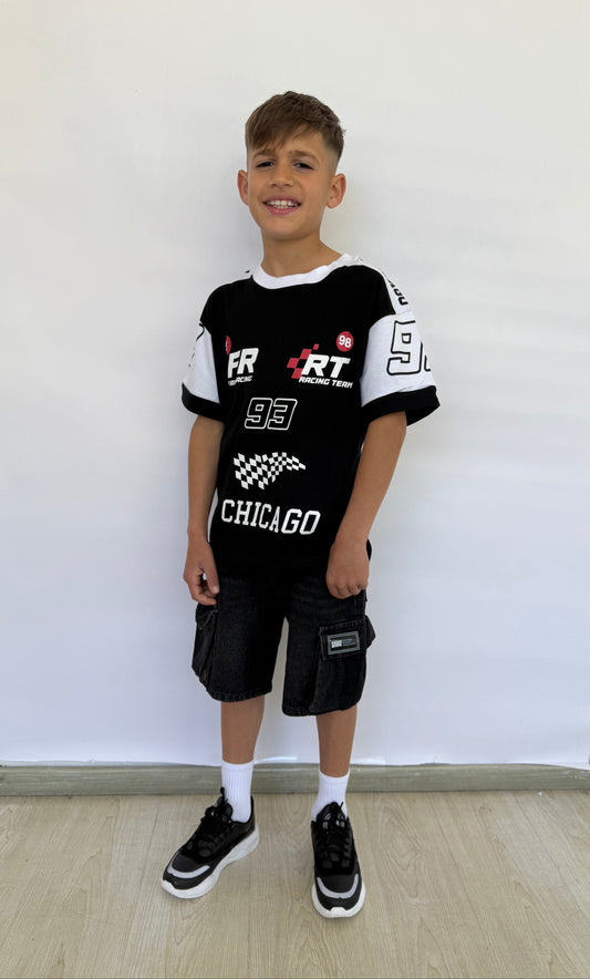 Remera Chicago Black