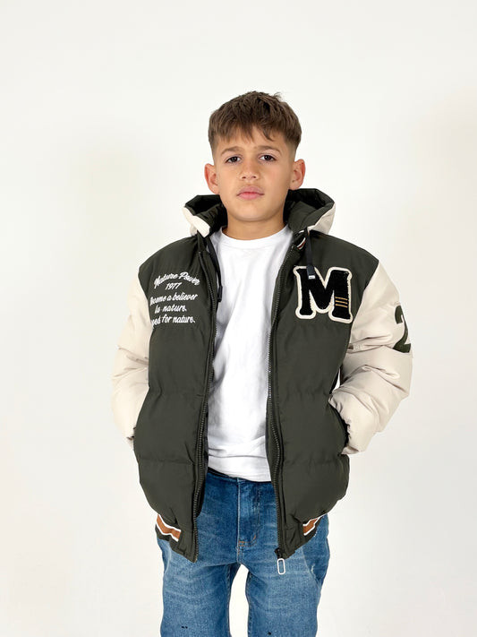Campera Universitaria Verde