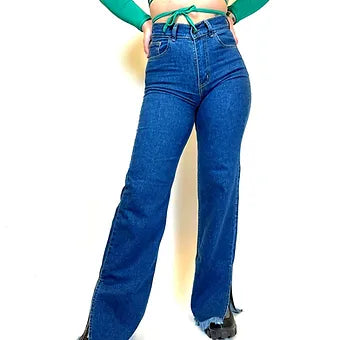 Wide Leg Blue