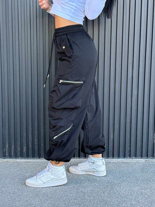 Parachute Black Bag
