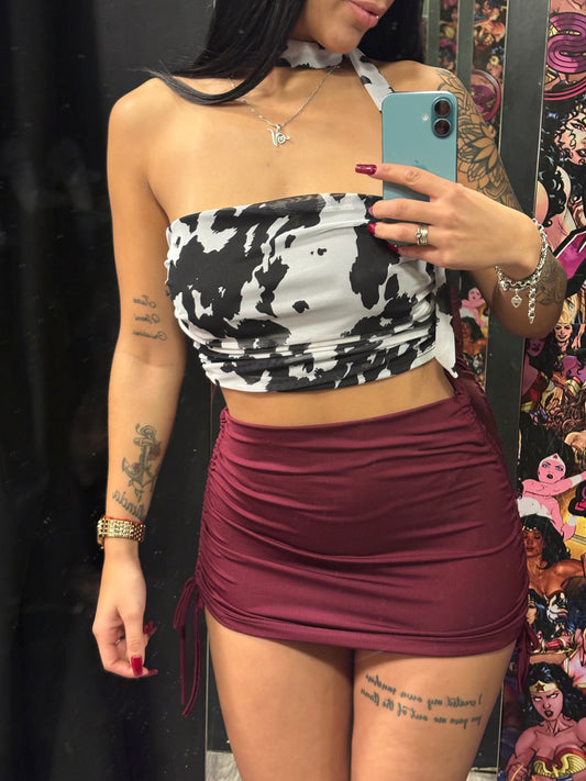 Pollera frunce