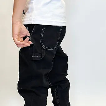 Jogger white black