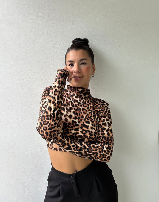 Polera Animal Print