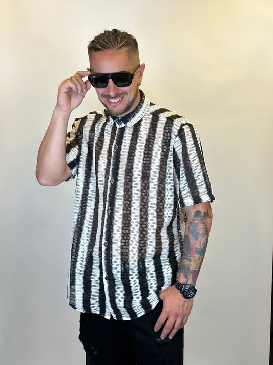 Camisa Summer B&W