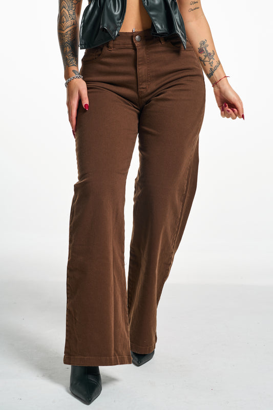 Wide leg Chocolate