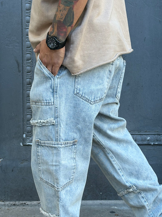 Jean Frayed