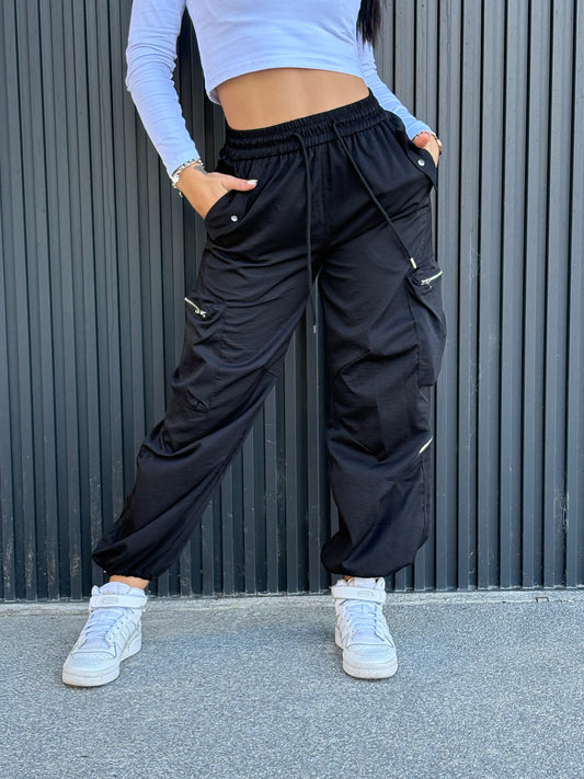 Parachute Black Bag