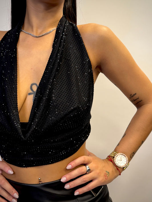 Top Bendita Black