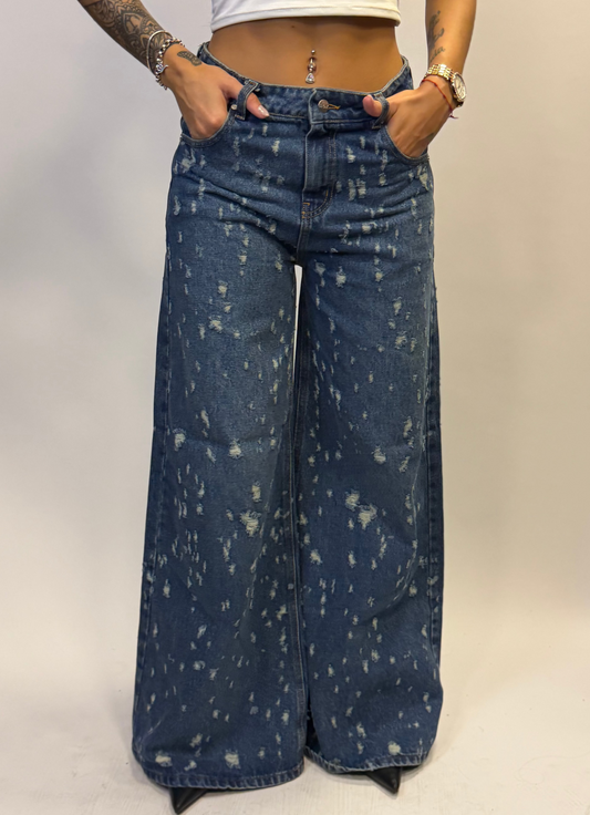 Jean Wide Leg Toyama