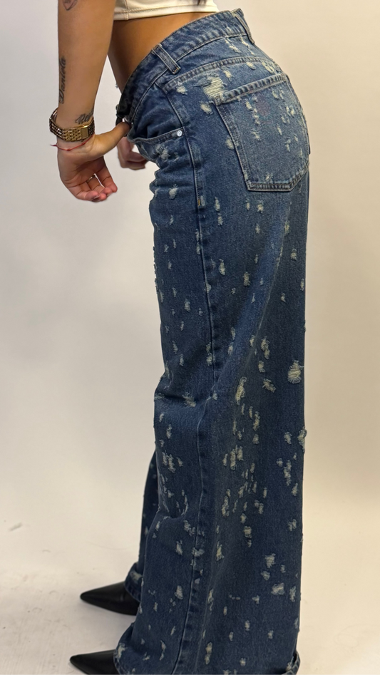 Jean Wide Leg Toyama