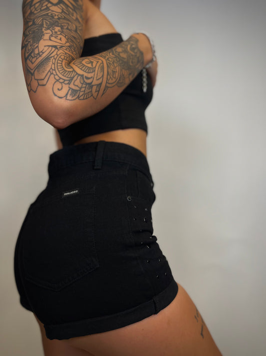 Short Mirror Black
