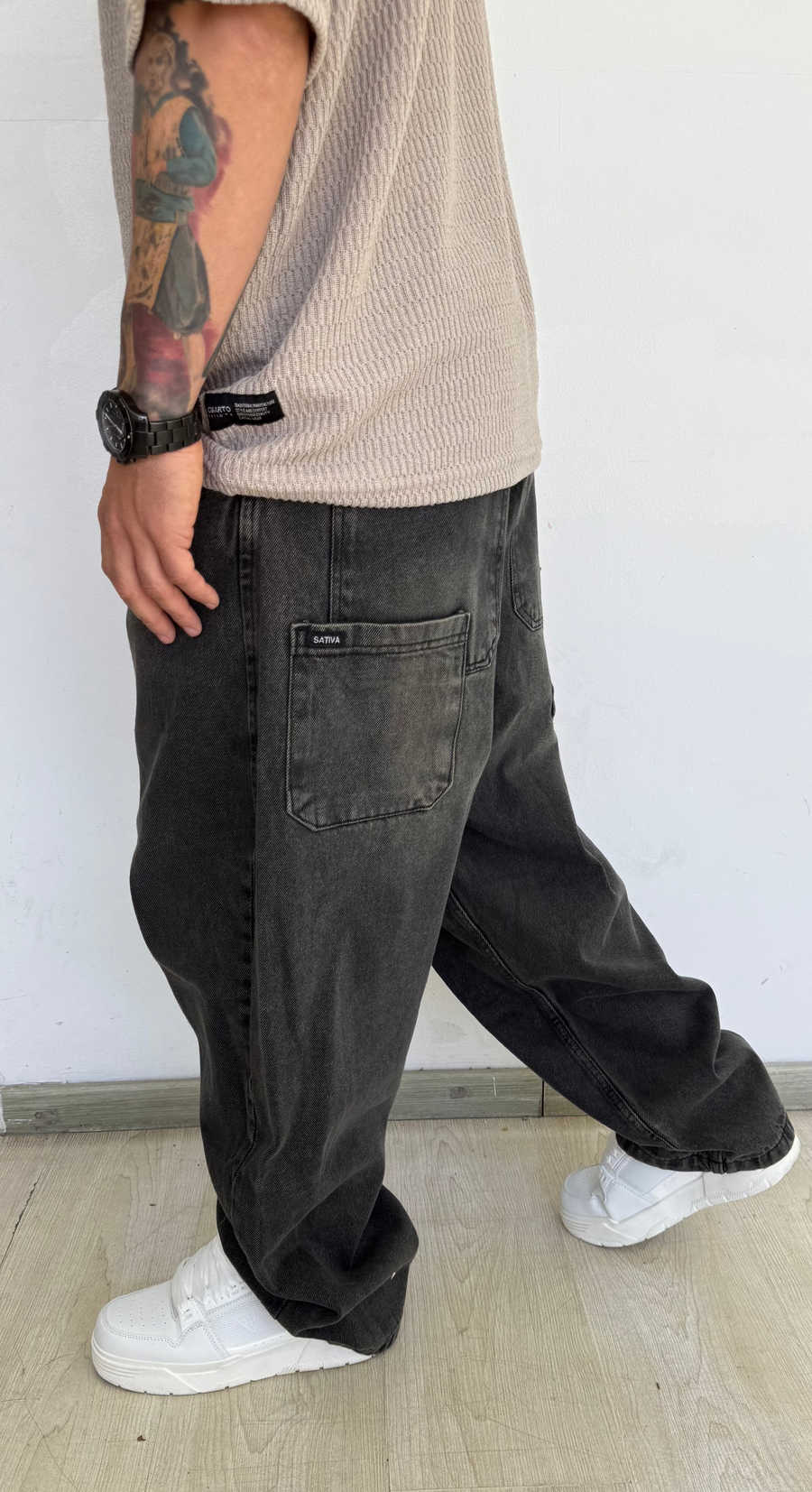 Baggy Whosh Black