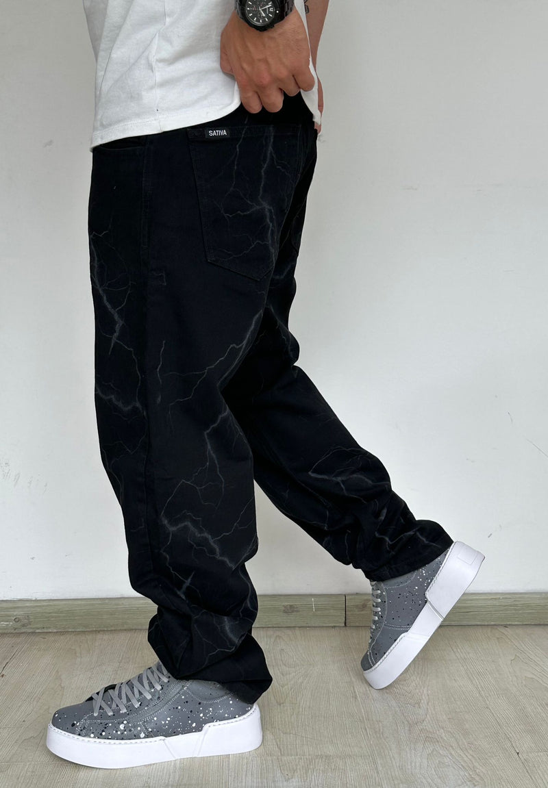 Jean Baggy Storm Black