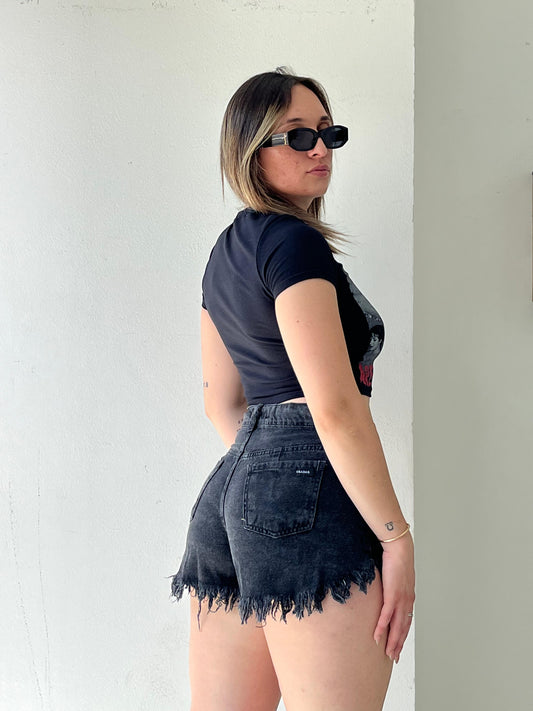 Short Black Flame